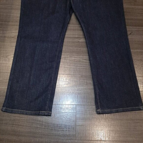 NEW Penningtons D/C Straight Leg Jeans Straight Fit Dark Wash Stretch Denim - Picture 5 of 14